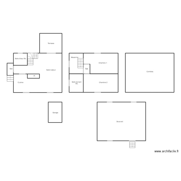 QUIMPER DIVERREZ. Plan de 0 pièce et 0 m2