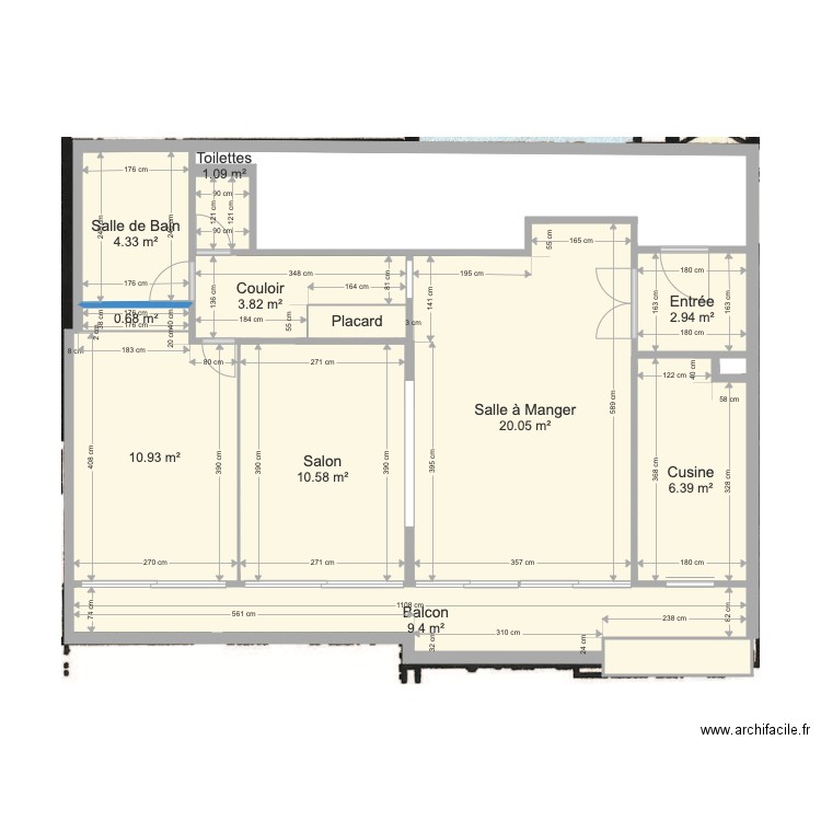 Plan Original. Plan de 0 pièce et 0 m2