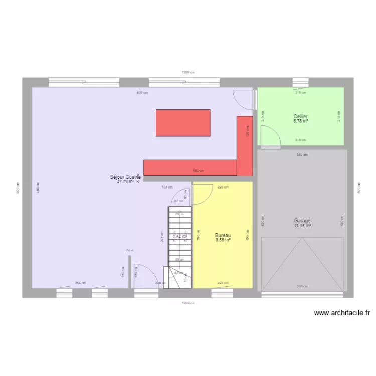 FERSTER. Plan de 
