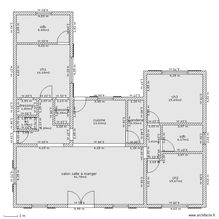 maison2. Plan de 0 pièce et 0 m2