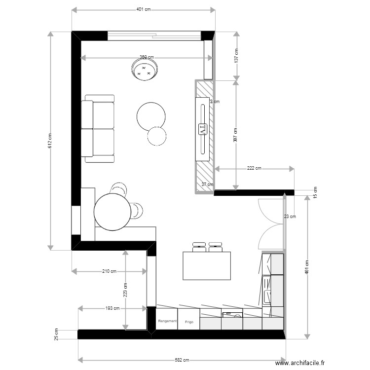 EX 2 MODULE 11. Plan de 0 pièce et 0 m2