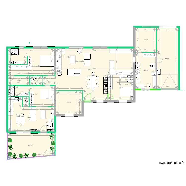 Noirmoutier évolution 2018  V6 Rdc . Plan de 0 pièce et 0 m2