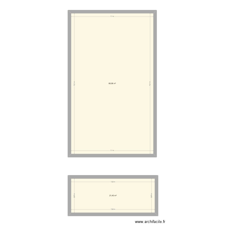 pontenx 2. Plan de 0 pièce et 0 m2