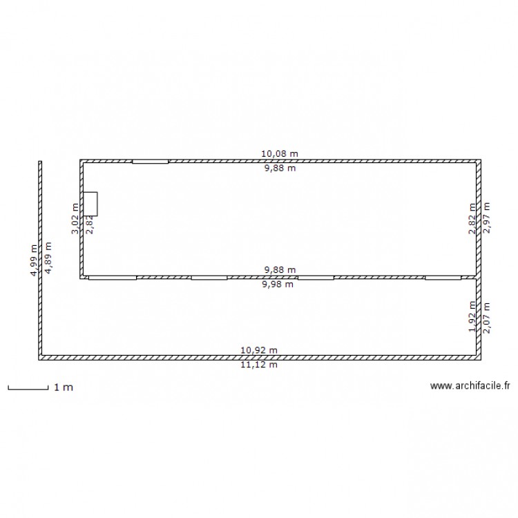 la roquette. Plan de 0 pièce et 0 m2