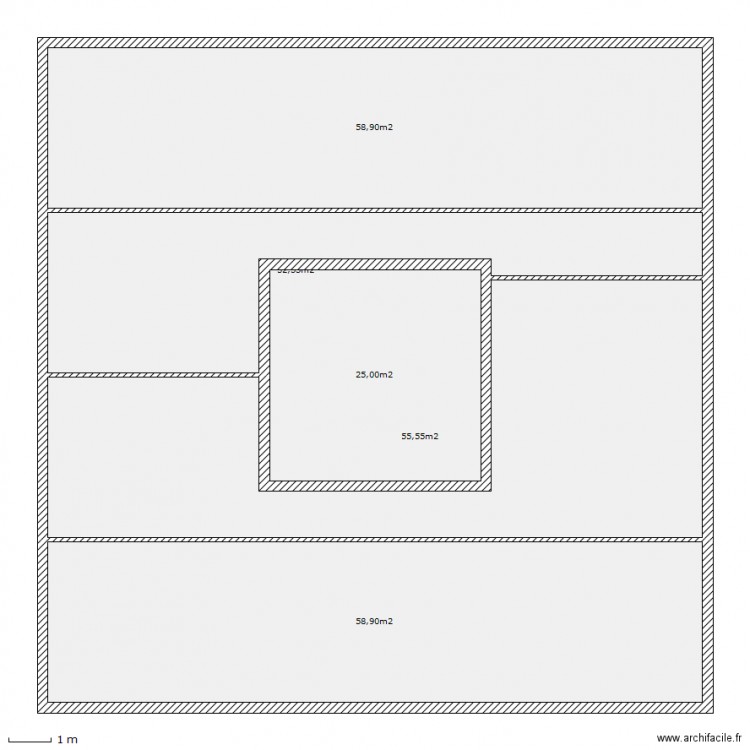 Ma maison 2. Plan de 0 pièce et 0 m2