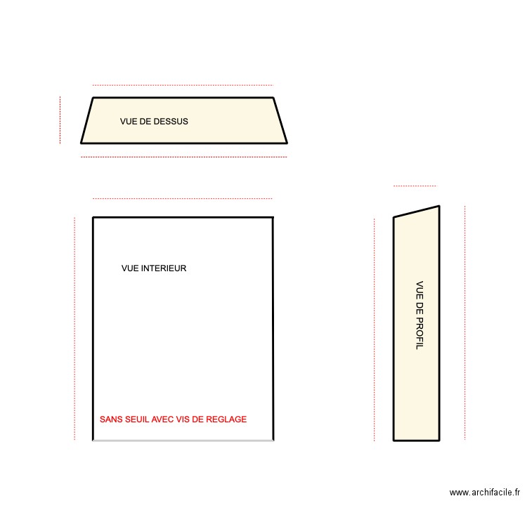 MENU. Plan de 2 pièces et 5 m2