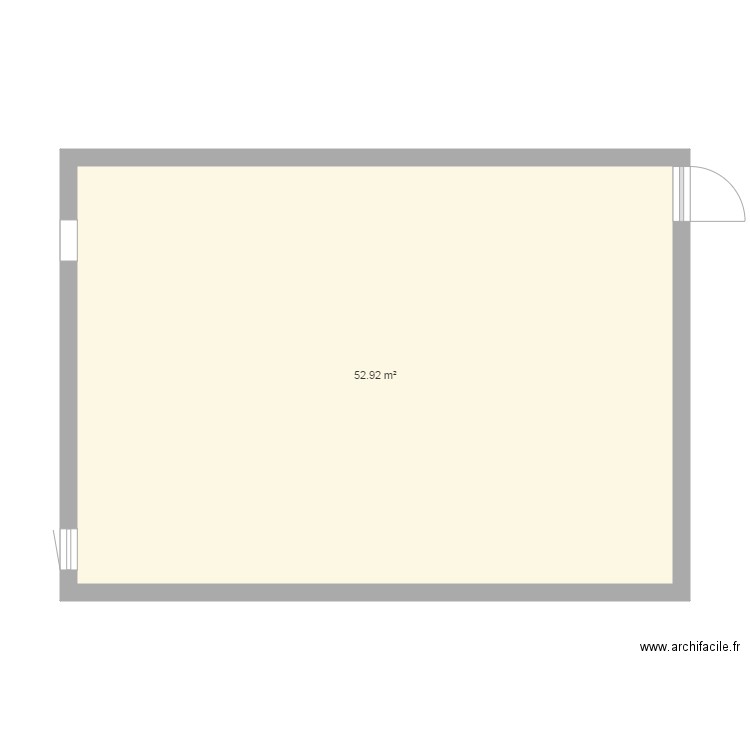 chamber. Plan de 0 pièce et 0 m2