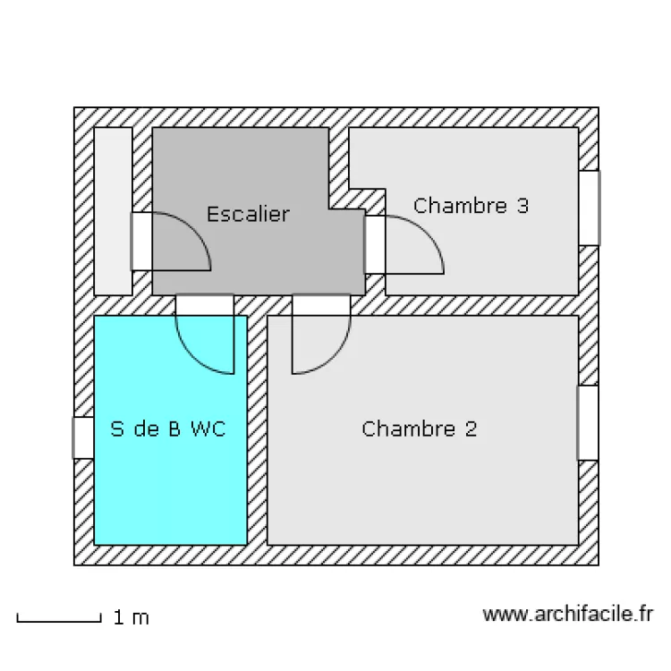 Sachot . Plan de 