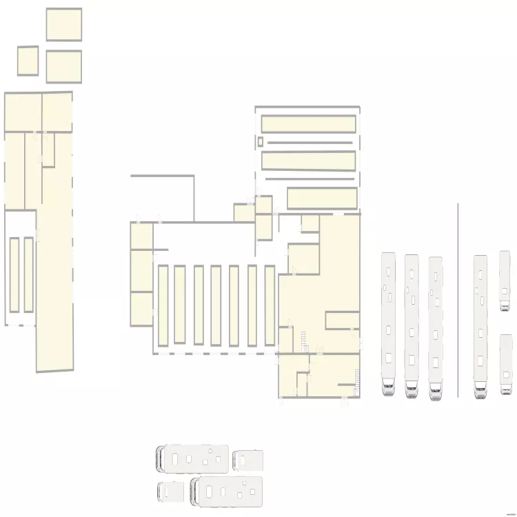 plan garage. Plan de plan garage. Plan de