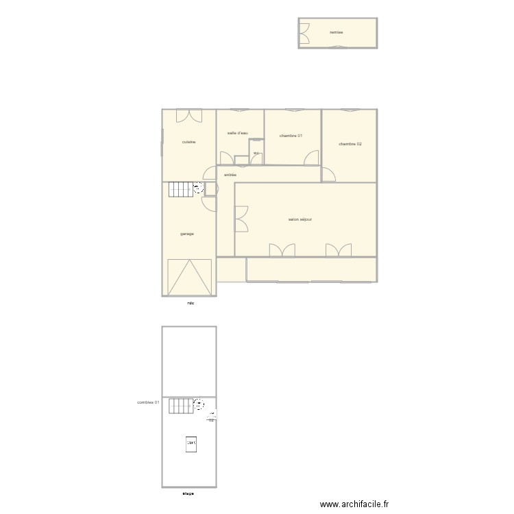 indivision gillet am 1292. Plan de 0 pièce et 0 m2