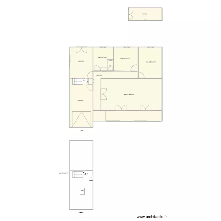 indivision gillet am 1292. Plan de 