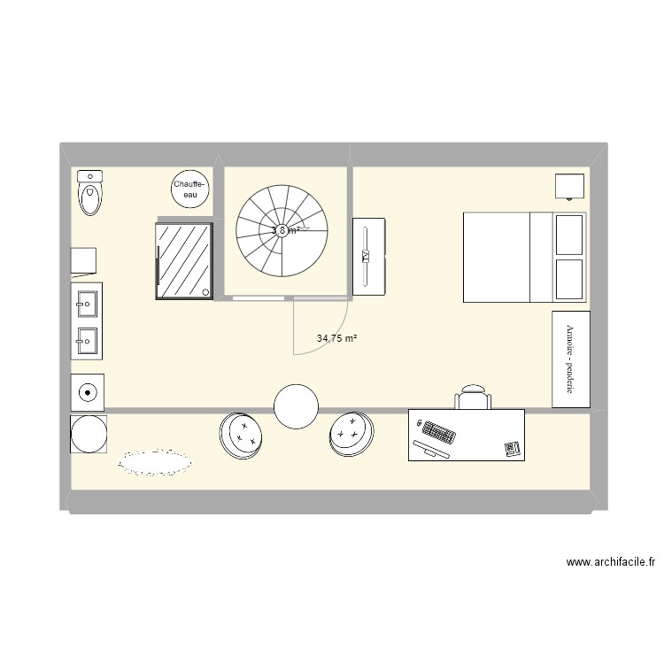 comble 11. Plan de 0 pièce et 0 m2