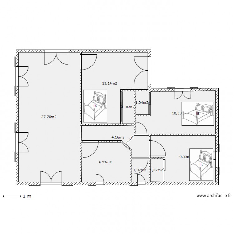 aperçu. Plan de 0 pièce et 0 m2