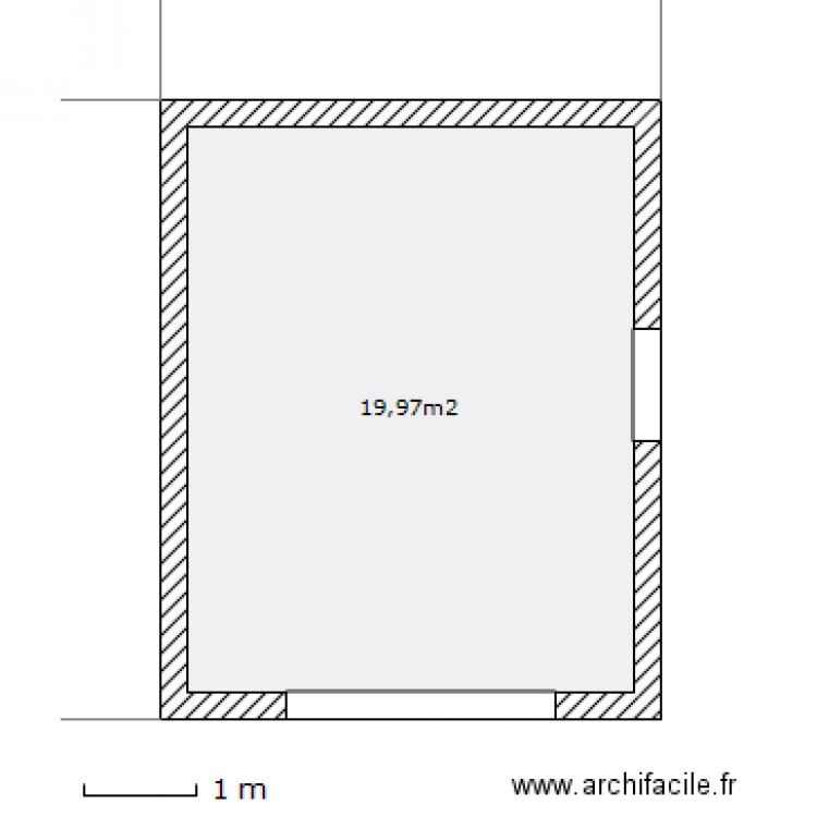 GARAGE. Plan de 0 pièce et 0 m2