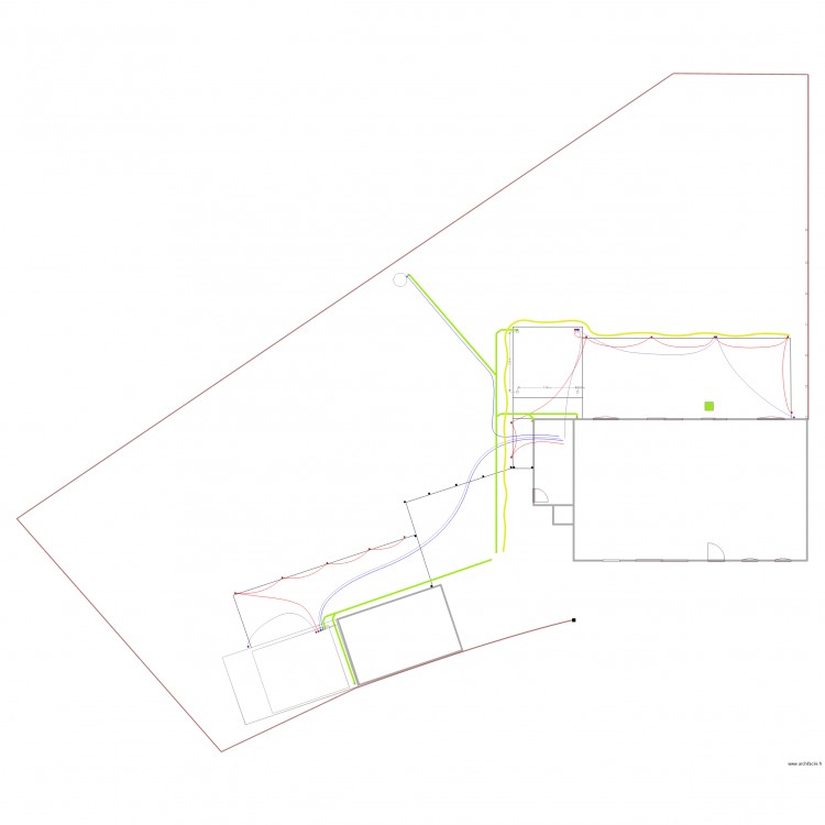 plan technique. Plan de 0 pièce et 0 m2