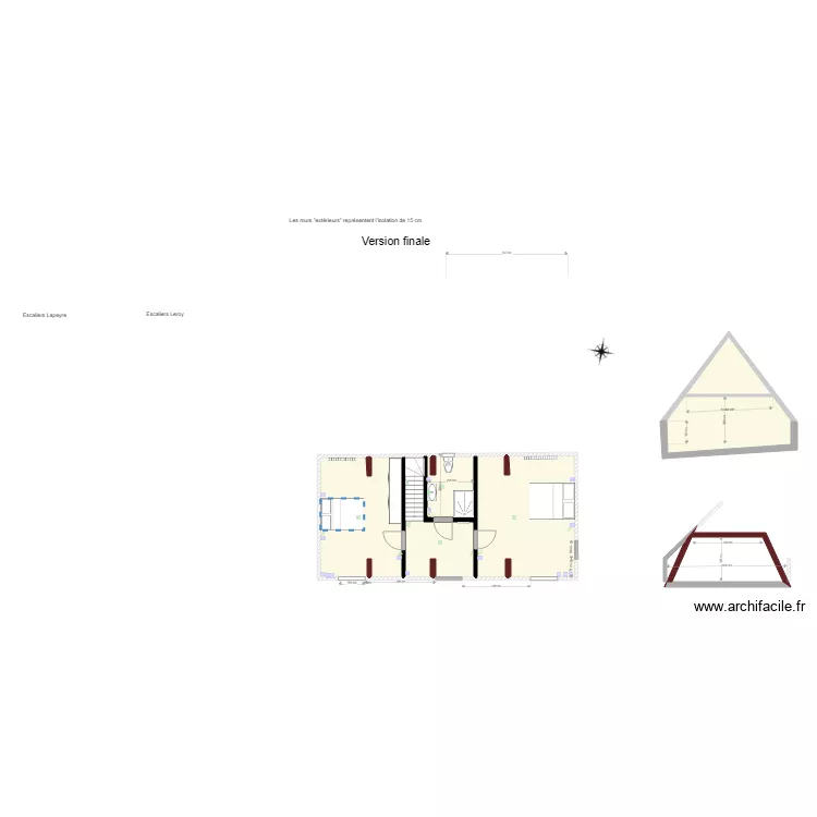 Etage Valerie 2021. Plan de 