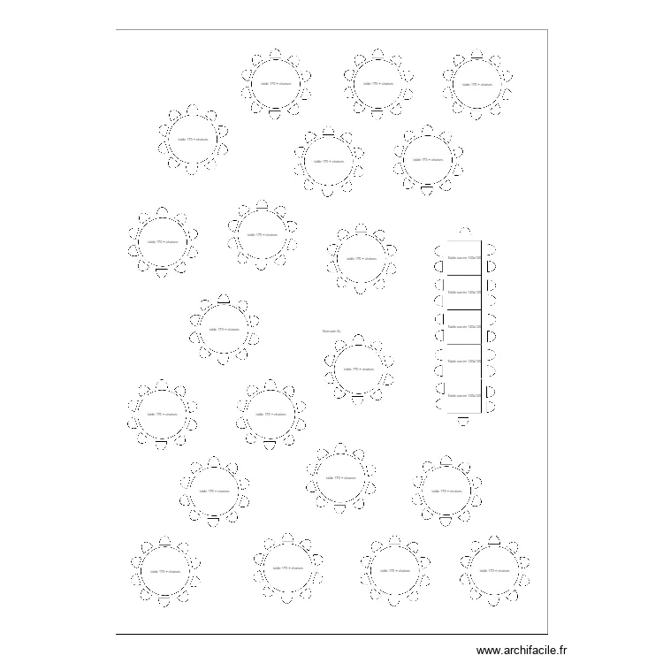 BOURDON . Plan de BOURDON . Plan de