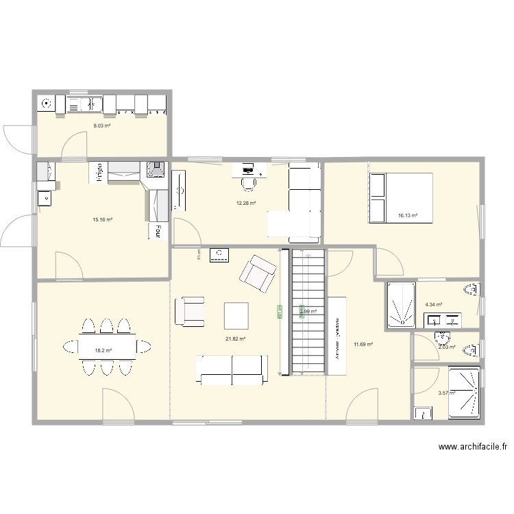 Montastruc rdc. Plan de 0 pièce et 0 m2