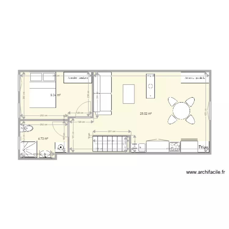 etage plan1. Plan de 