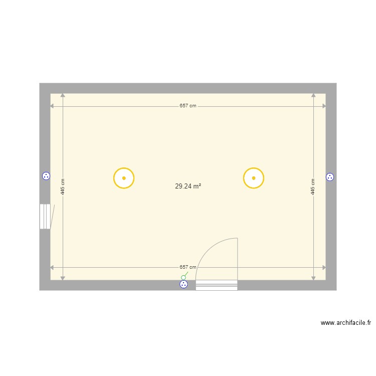 Manoir rdc CAVE AMENAGEE. Plan de 0 pièce et 0 m2