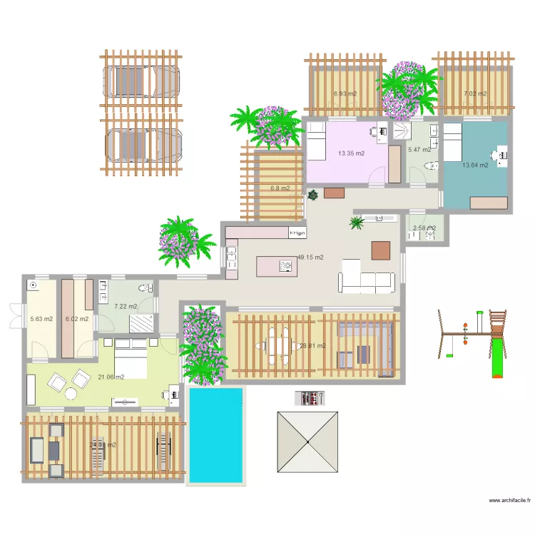 plan 1958. Plan de 