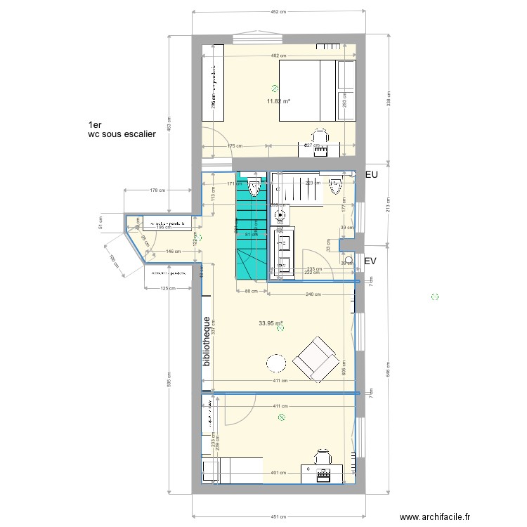 93310 1. Plan de 0 pièce et 0 m2