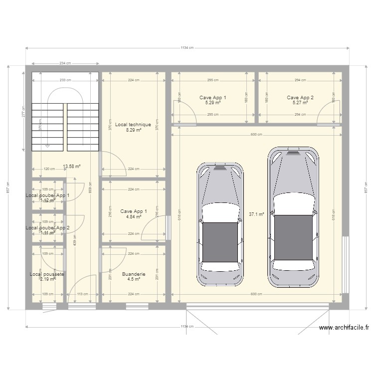 SM STADBREDIMUS ETAGE 2 V2. Plan de 0 pièce et 0 m2