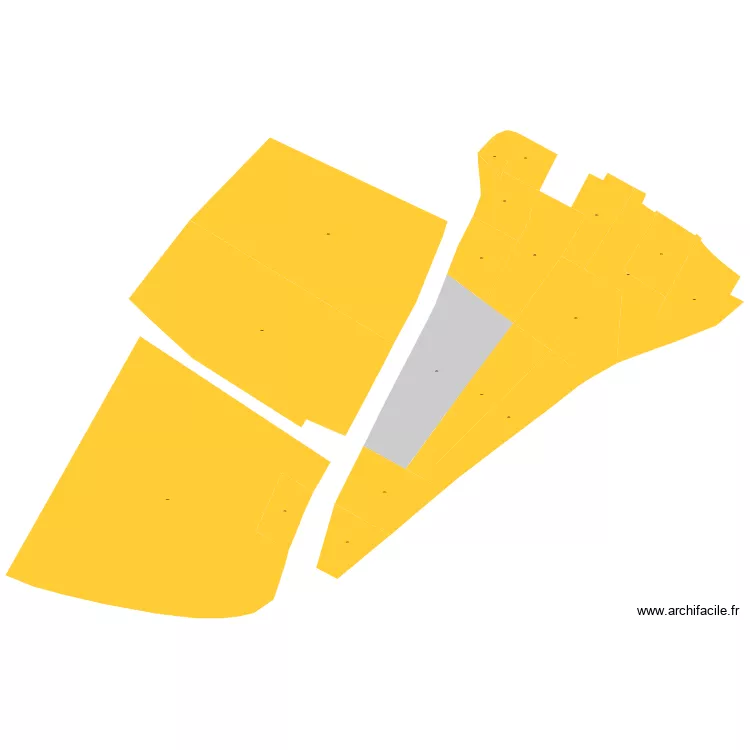 Allinge maison. Plan de 