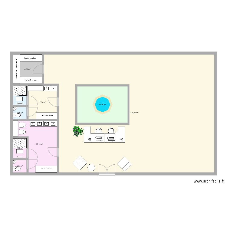 Spa. Plan de 0 pièce et 0 m2