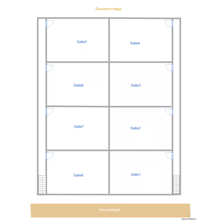 Quatrieme niveau. Plan de Quatrieme niveau. Plan de