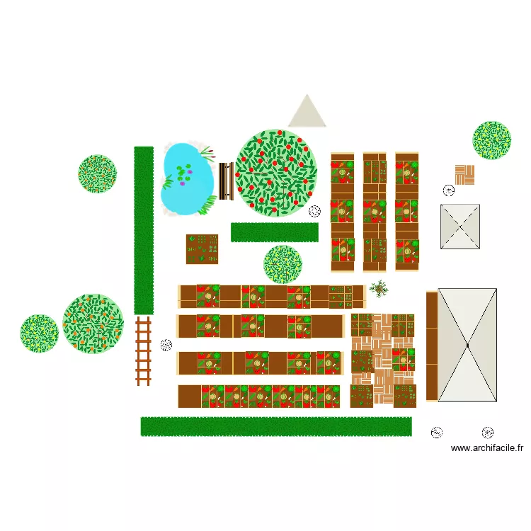 potager 1. Plan de 