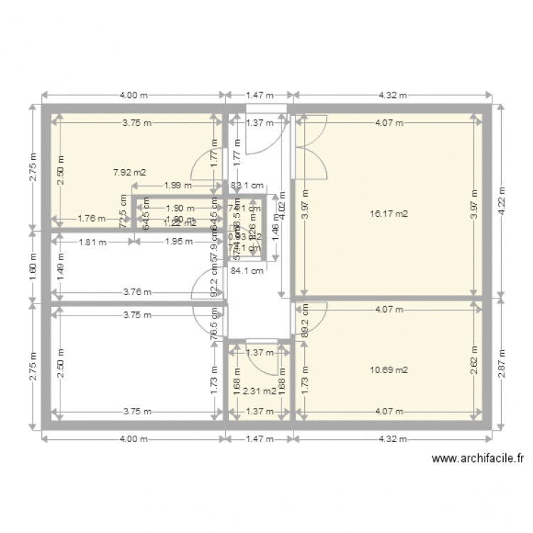 appartement Marvin Fromentin. Plan de 0 pièce et 0 m2