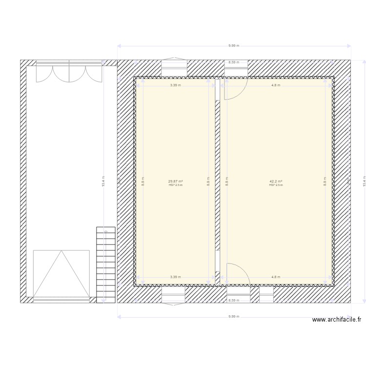 maison revel location 3. Plan de 0 pièce et 0 m2