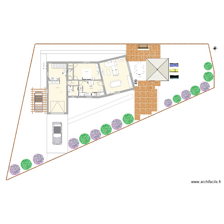 la maison. Plan de 0 pièce et 0 m2