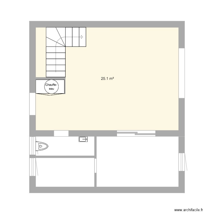 vrai metré. Plan de 0 pièce et 0 m2