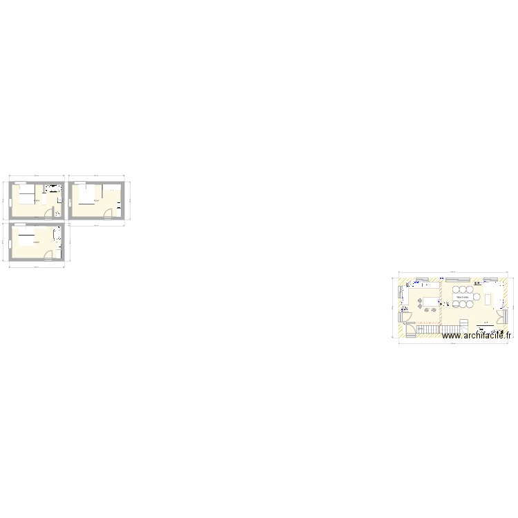 RDC prise. Plan de 0 pièce et 0 m2