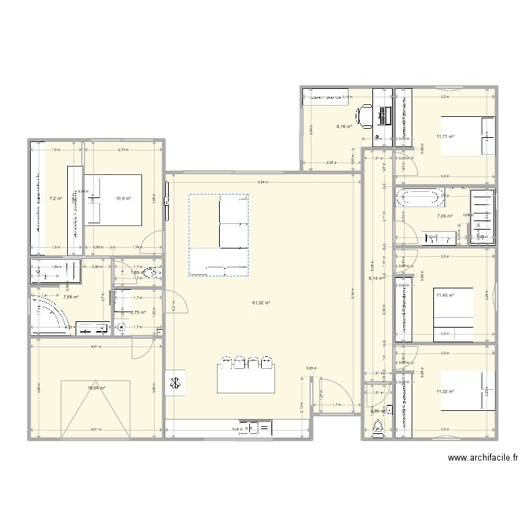 jc maison. Plan de 0 pièce et 0 m2