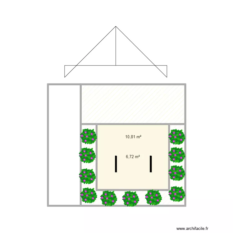 parking velo. Plan de parking velo. Plan de