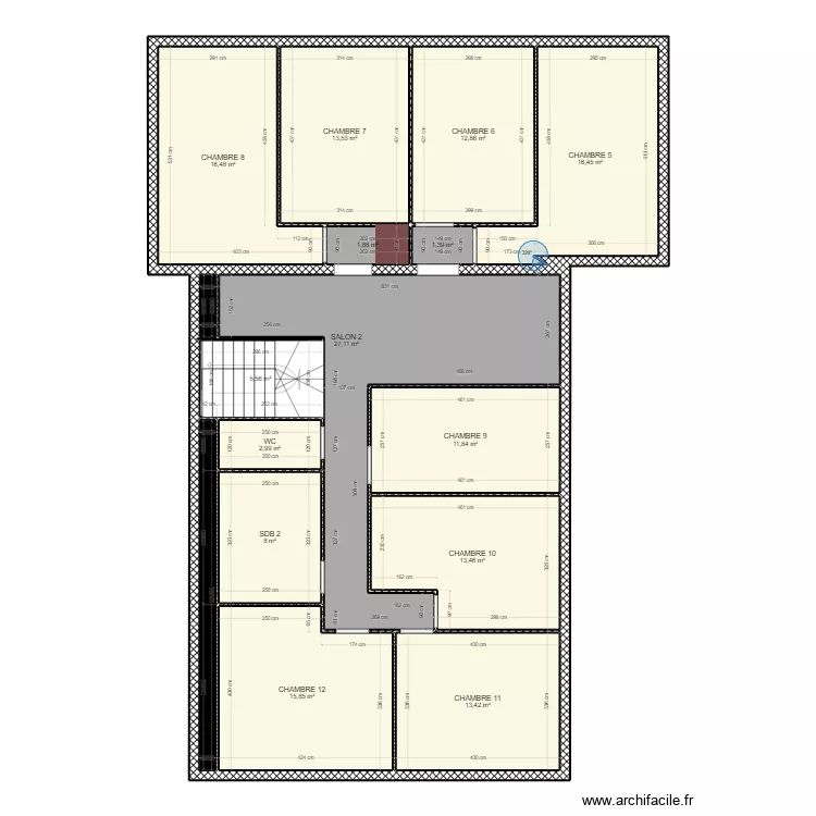 Beauvais 1. Plan de 