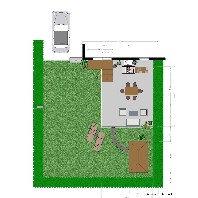 claudia Dupont. Plan de 0 pièce et 0 m2