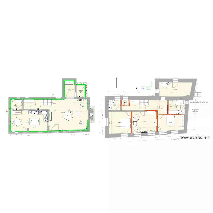 Cabrieres 19 juin 22. Plan de 