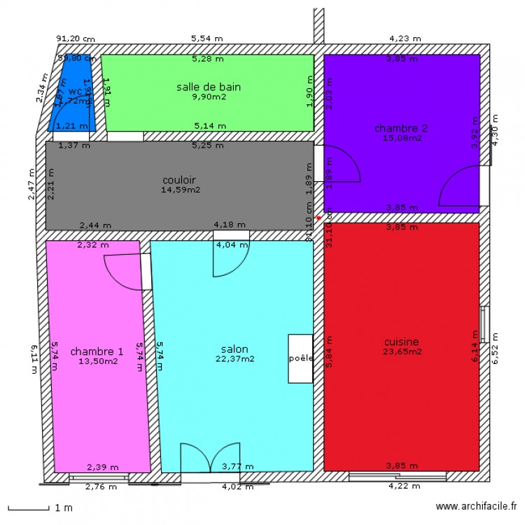 maison DSDC martigné. Plan de 0 pièce et 0 m2