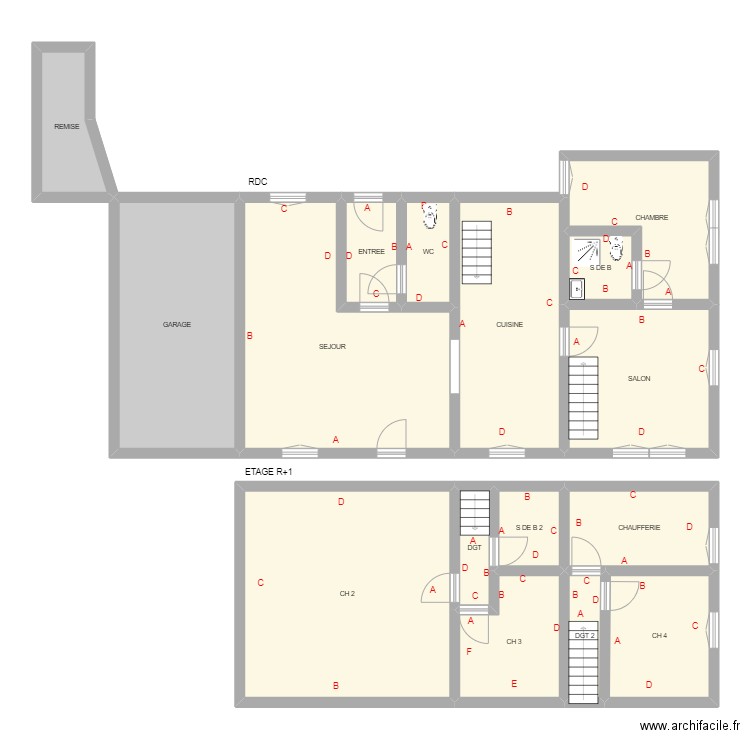 DELLA MAESTRA. Plan de 0 pièce et 0 m2