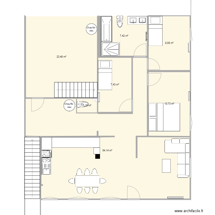 mussillon projet decembre 2. Plan de 0 pièce et 0 m2