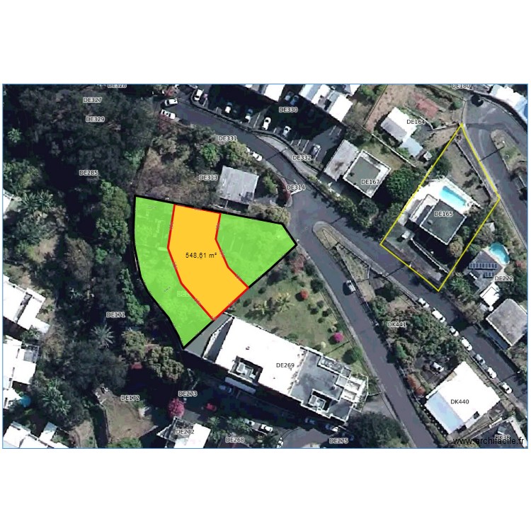 bellepierre. Plan de 0 pièce et 0 m2