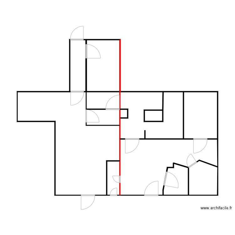 plan 1. Plan de 0 pièce et 0 m2