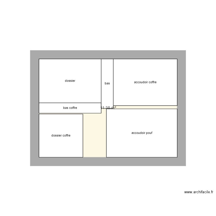 Tissu canapé. Plan de 0 pièce et 0 m2