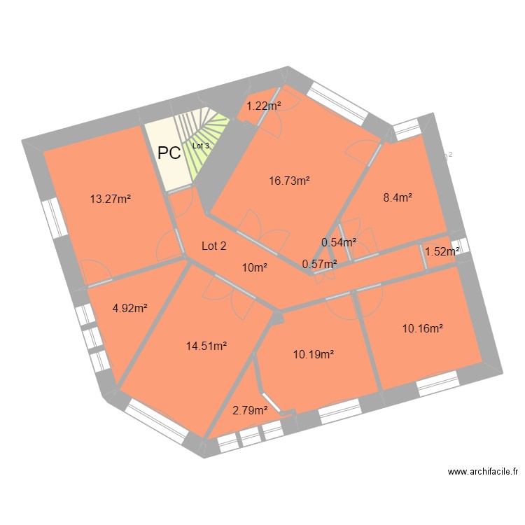 SCI THIDOM. Plan de 0 pièce et 0 m2