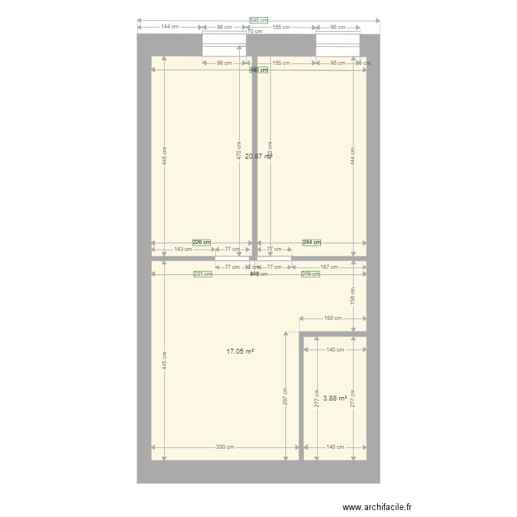 D 8 2ème. Plan de 0 pièce et 0 m2