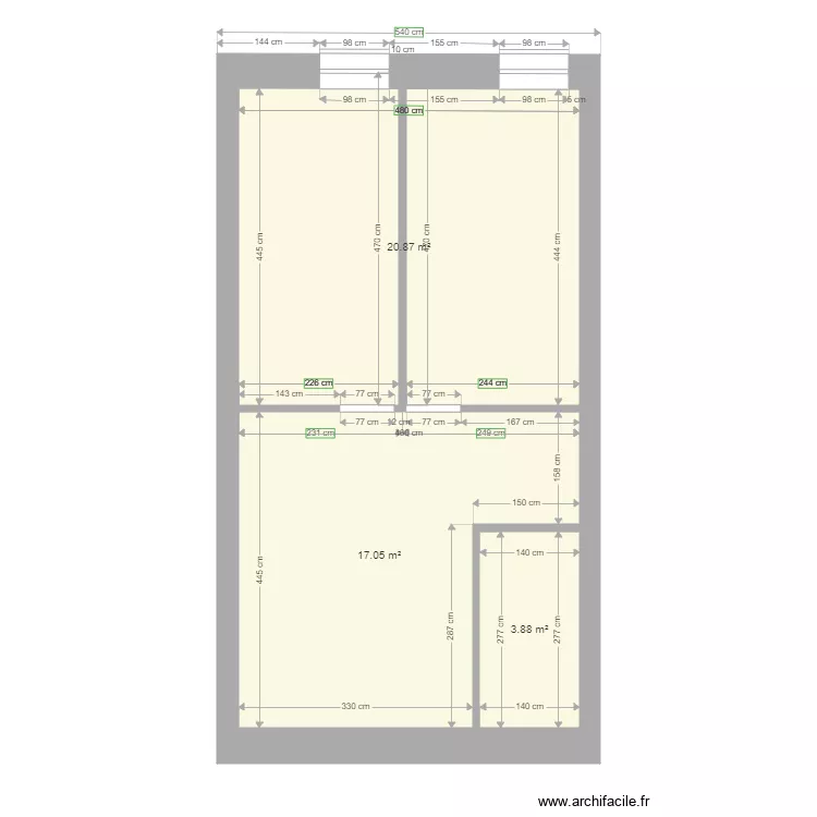 D 8 2&egrave;me. Plan de 